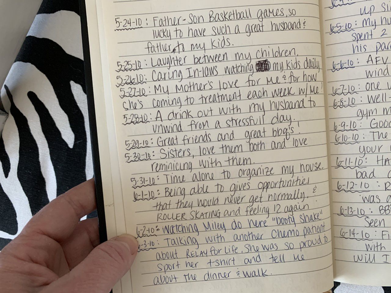 gratitude journal